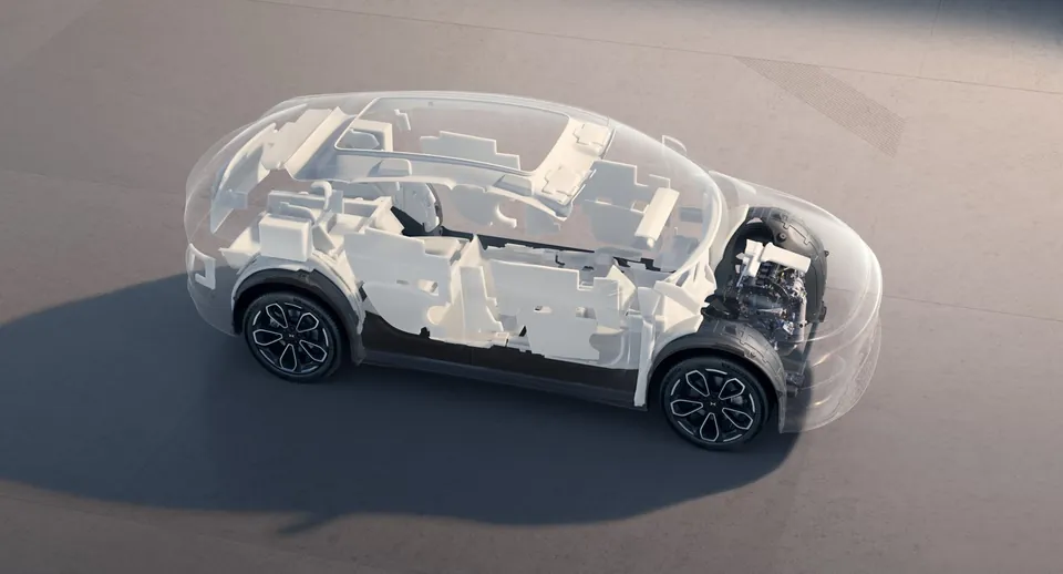 XPENG G6 — Силовая структура кузова