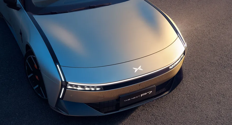 XPENG P7i — Детали экстерьера и оснащения